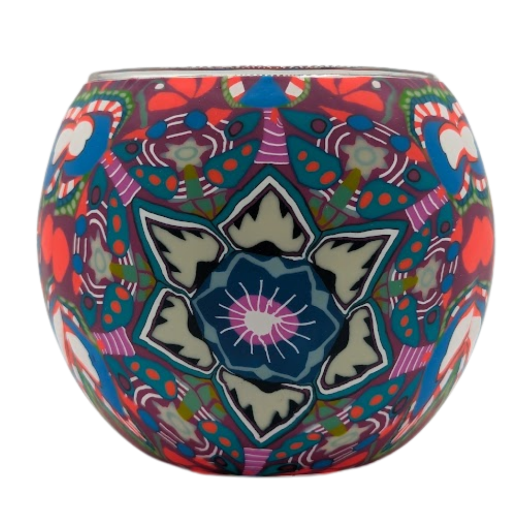 Lotus Mandala Light Globe + LED Base Bundle