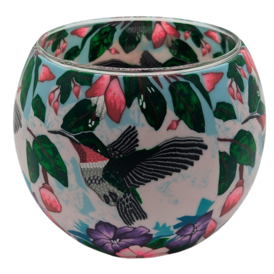 Claymaster Light Globe – Handcrafted Hummingbird Design, Gift Boxed